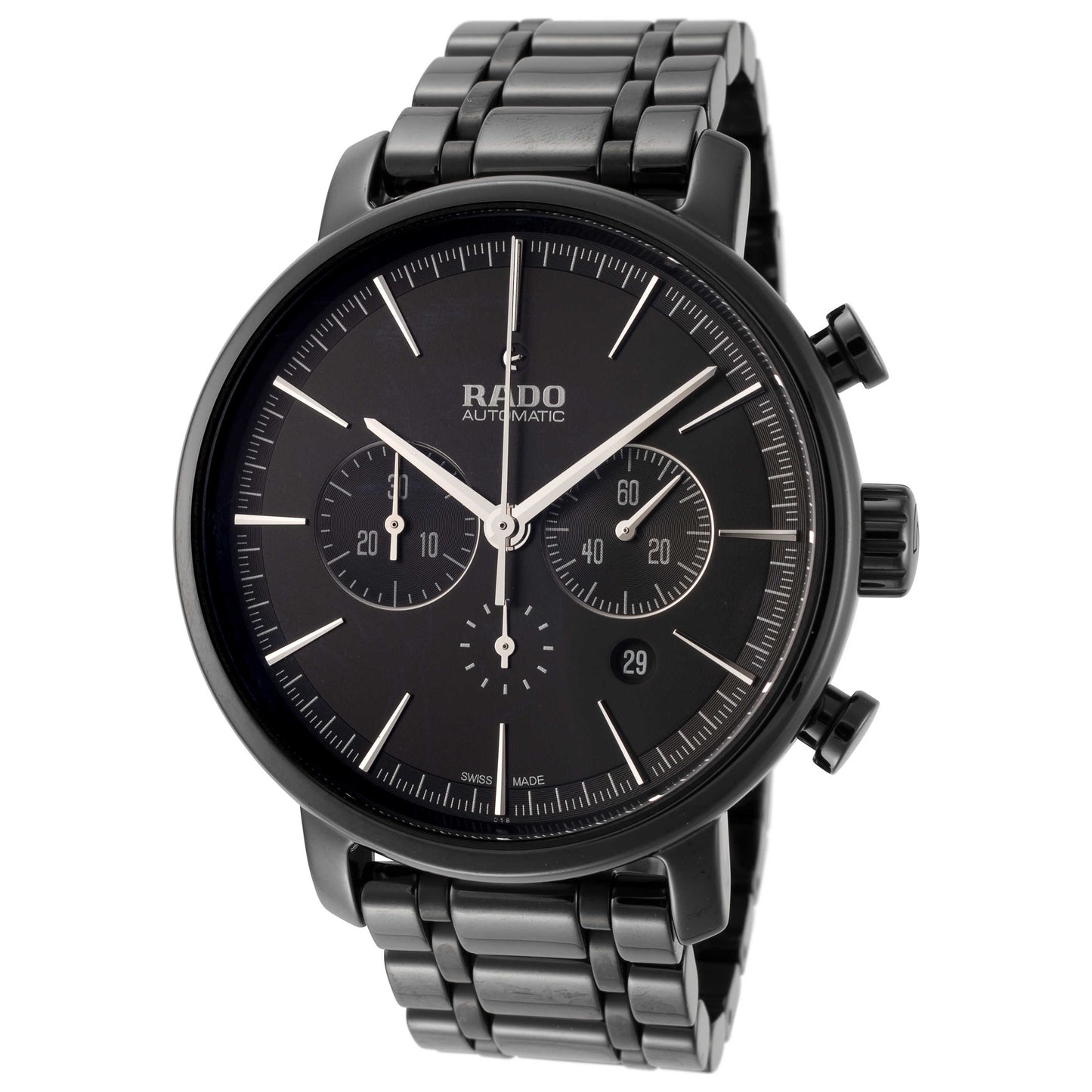 Front view of Rado Diamaster Men's Automatic Watch R14075182