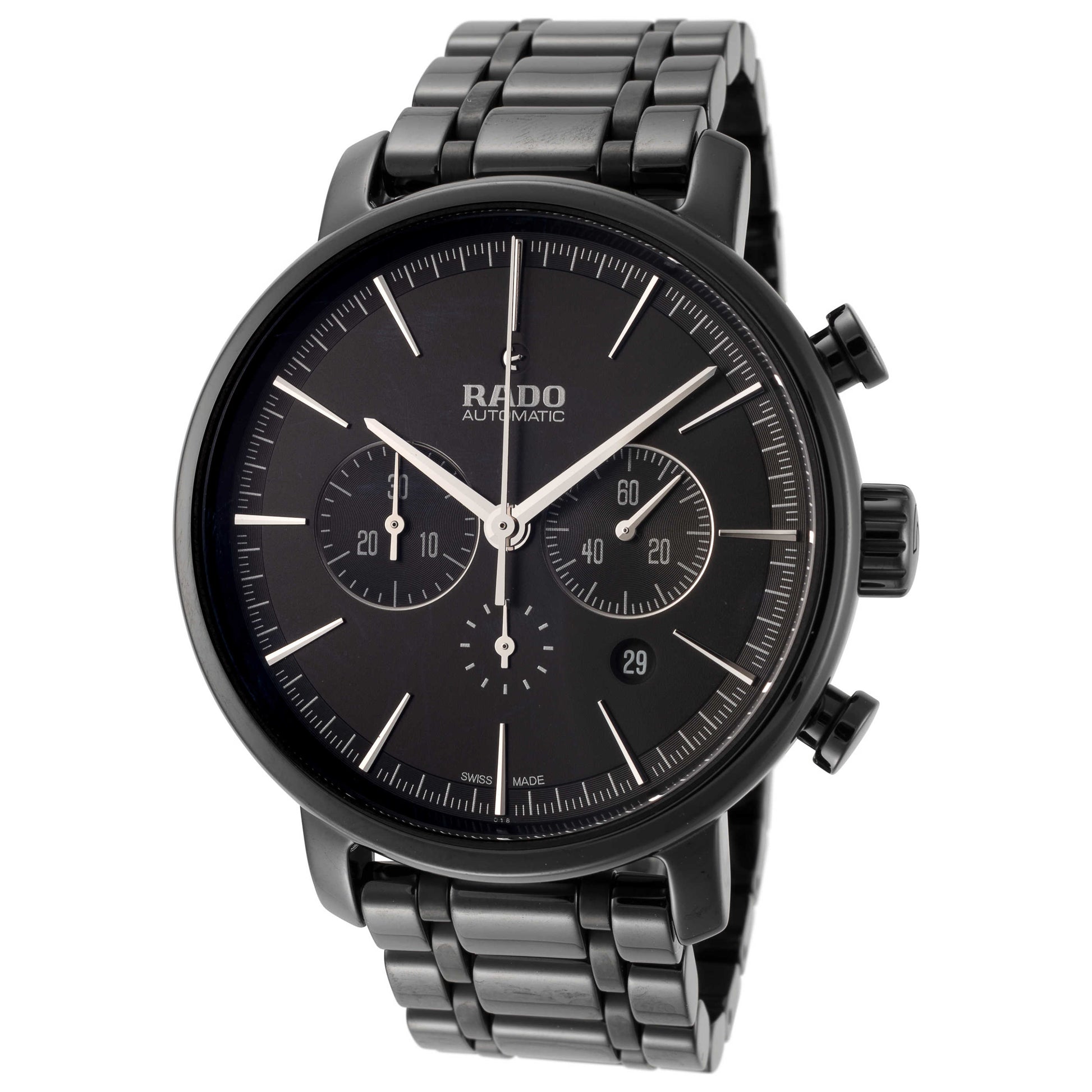 Front view of Rado Diamaster Men's Automatic Watch R14075182