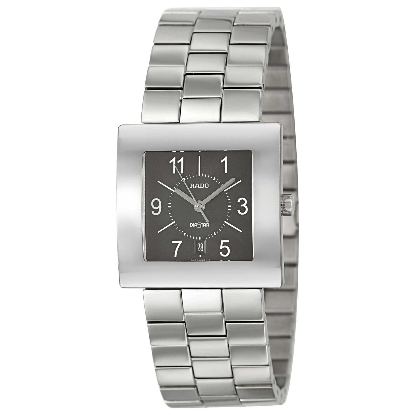 Front view of Rado Diastar Men's Swiss Quartz (Battery-Powered) Watch R18681173