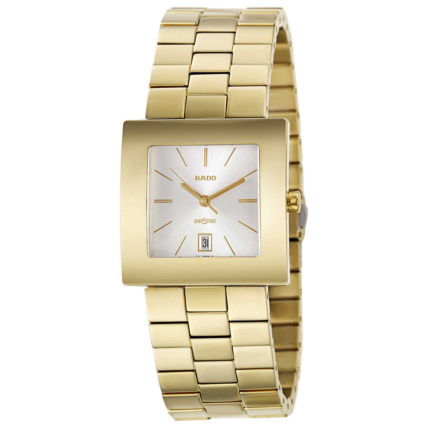 Front view of Rado Diastar Men's Swiss Quartz (Battery-Powered) Watch R18986103