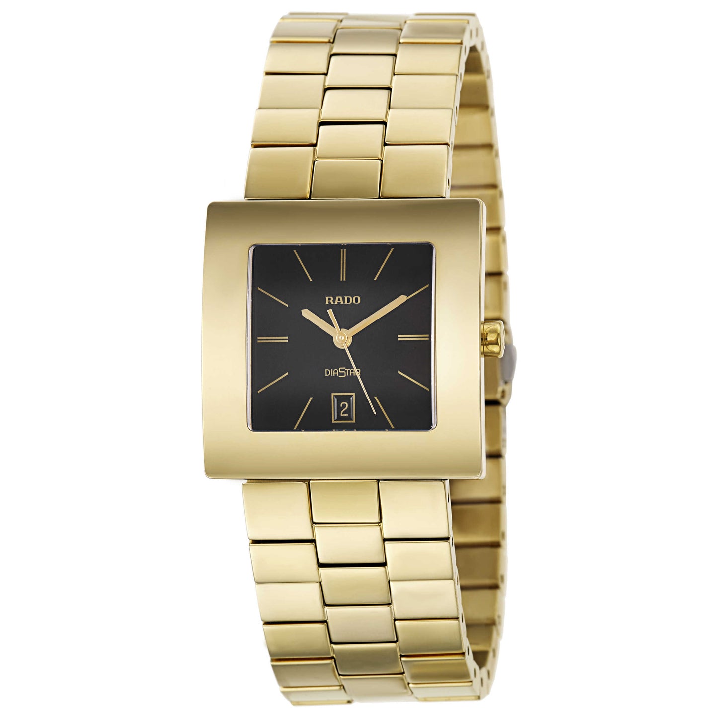 Front view of Rado Diastar Men's Swiss Quartz (Battery-Powered) Watch R18986153