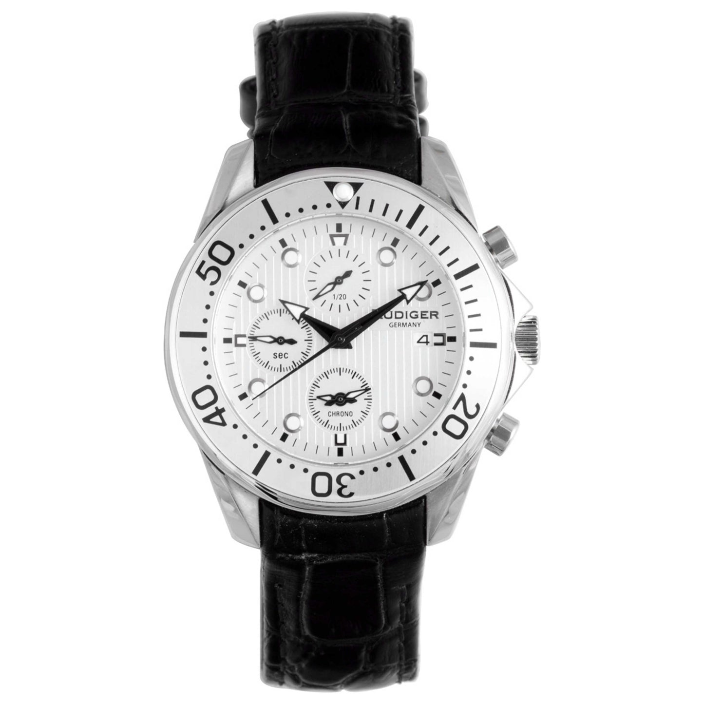 Front view of Rudiger Chemnitz Men's Quartz Watch R2001-04-001.1L