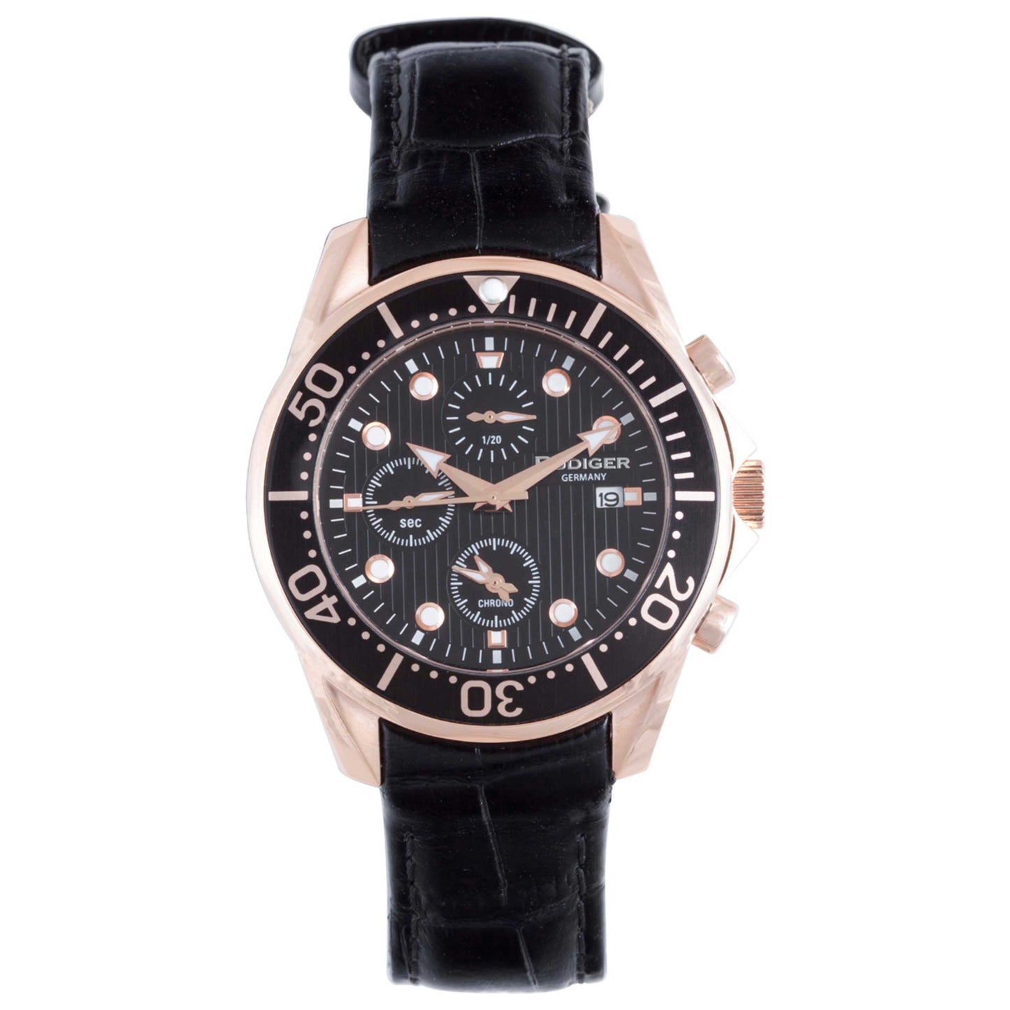 Front view of Rudiger Chemnitz Men's Quartz Watch R2001-09-007L
