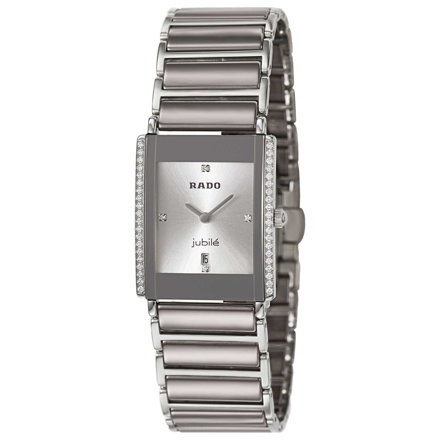 Front view of Rado Integral Women's Swiss Quartz (Battery-Powered) Watch R20429762