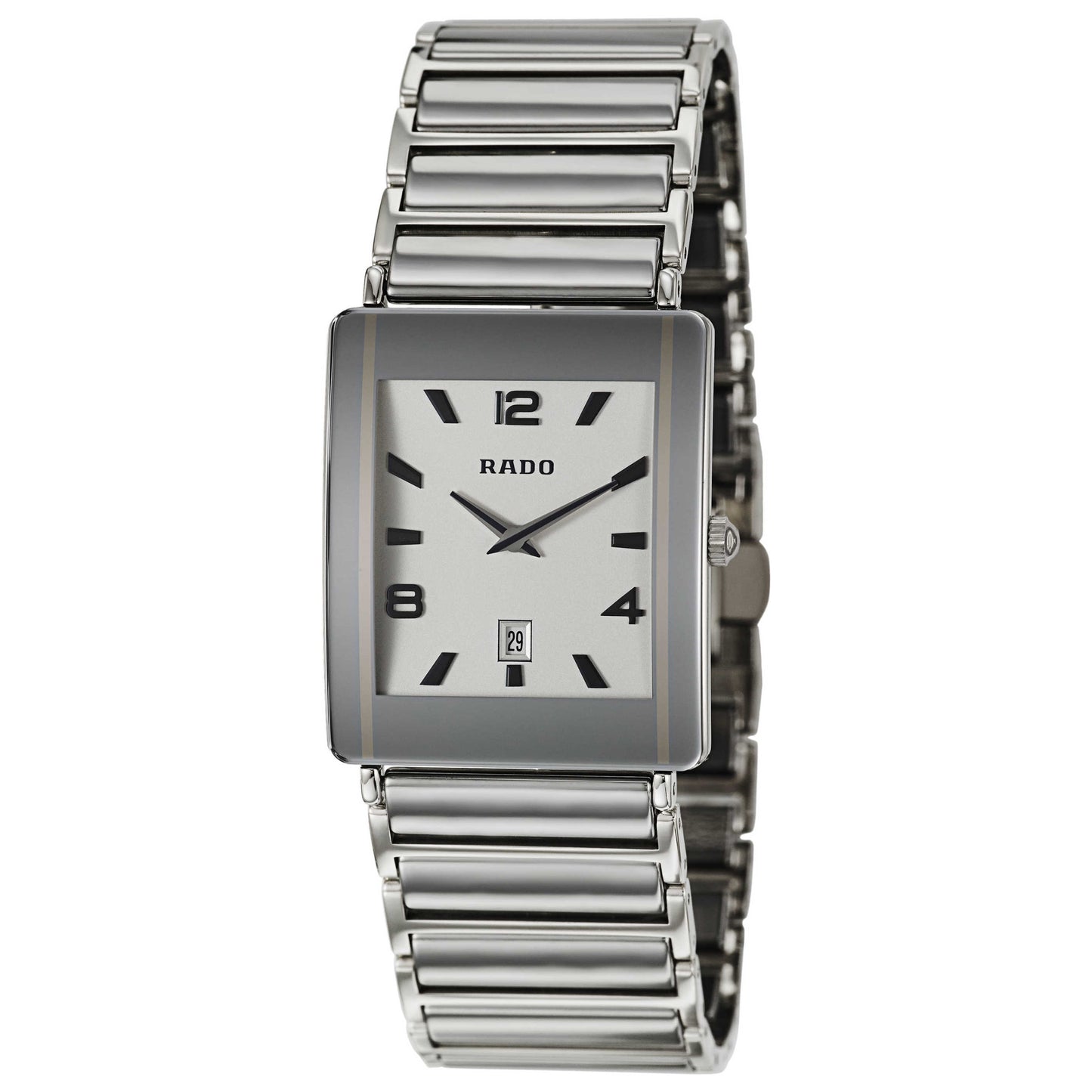 Front view of Rado Integral Men's Swiss Quartz (Battery-Powered) Watch R20484112