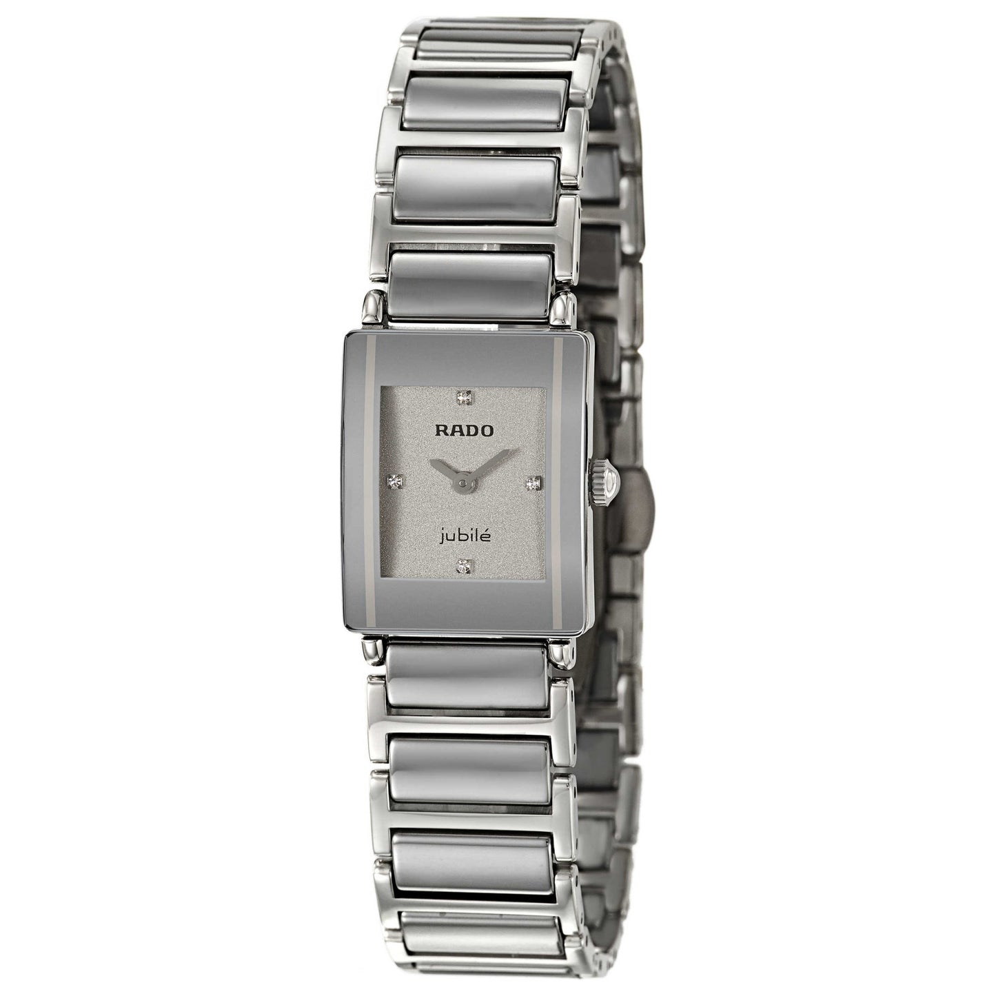 Front view of Rado Integral Women's Swiss Quartz (Battery-Powered) Watch R20488732