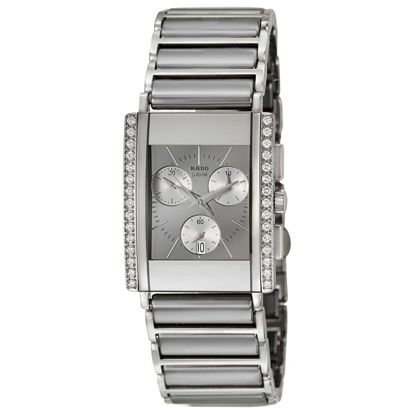 Front view of Rado Integral Men's Swiss Quartz (Battery-Powered) Watch R20670102