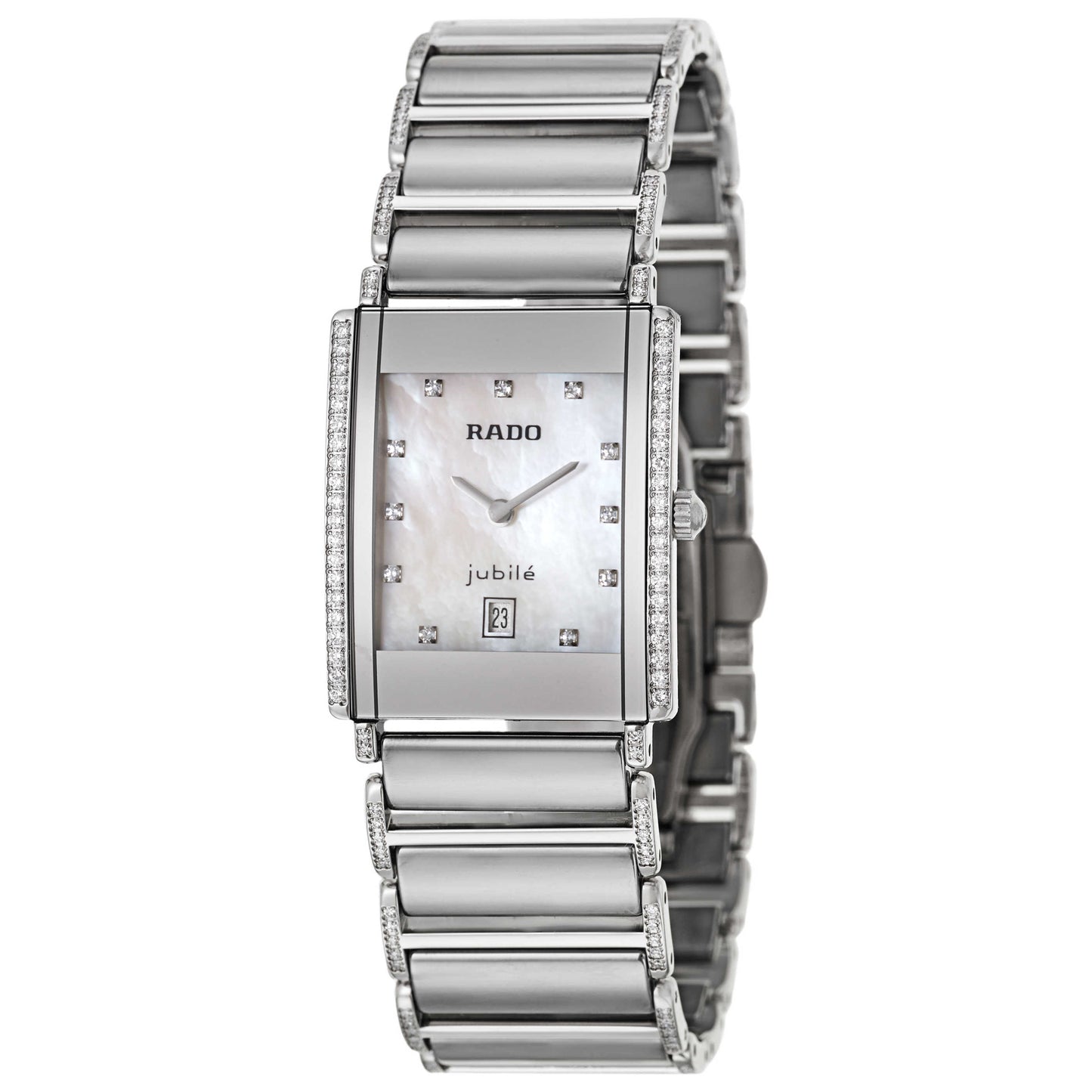 Front view of Rado Integral Women's Swiss Quartz (Battery-Powered) Watch R20671912
