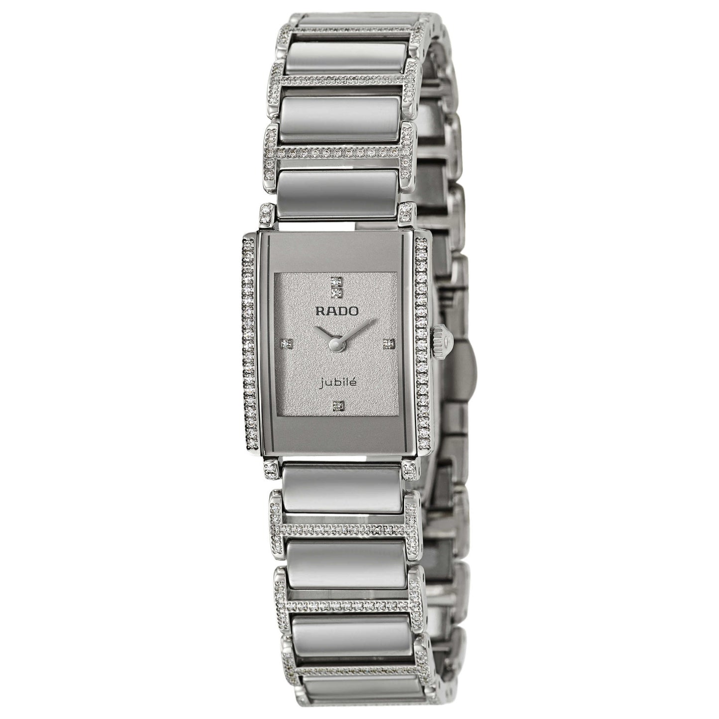 Front view of Rado Integral Women's Swiss Quartz (Battery-Powered) Watch R20672772