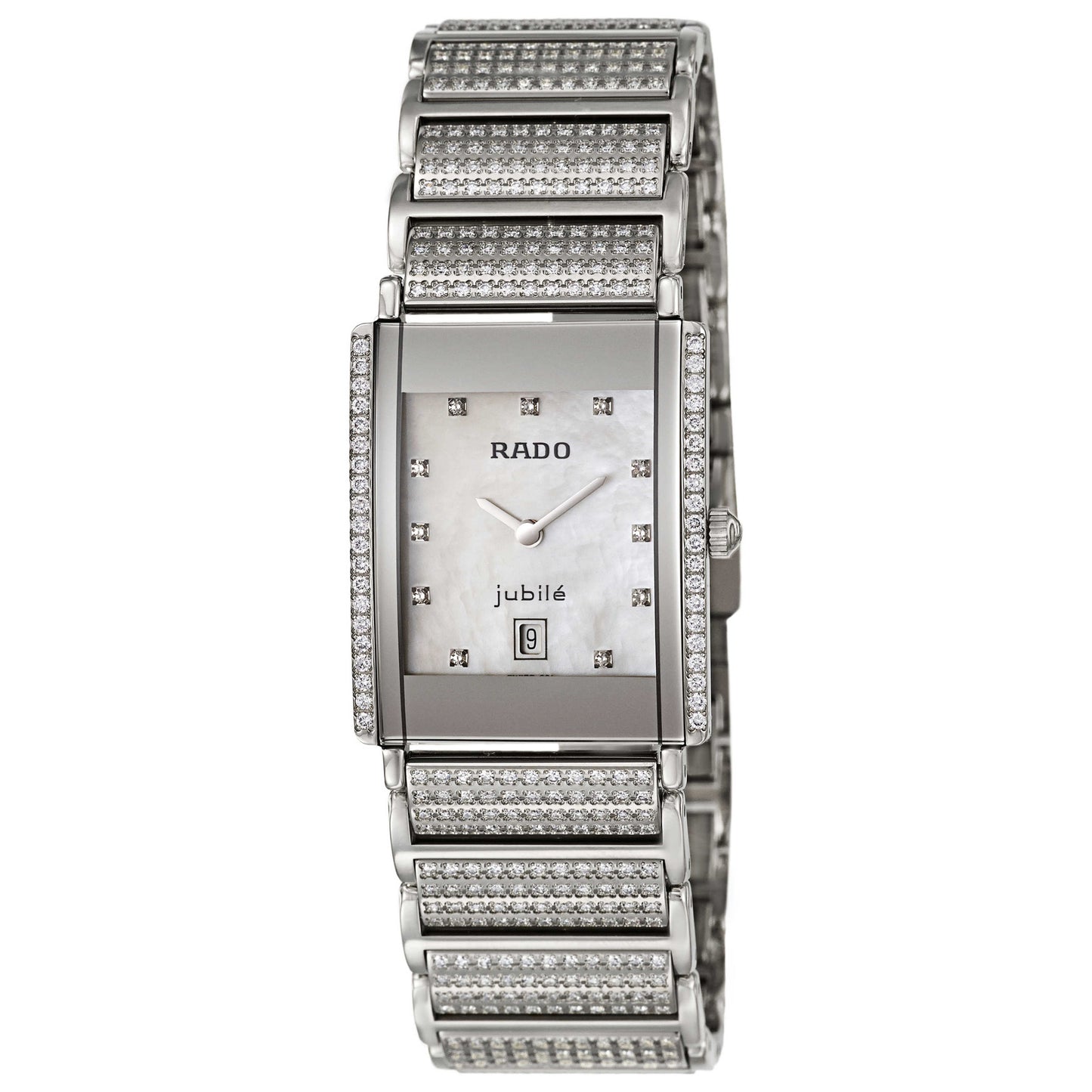 Front view of Rado Integral Women's Swiss Quartz (Battery-Powered) Watch R20673912