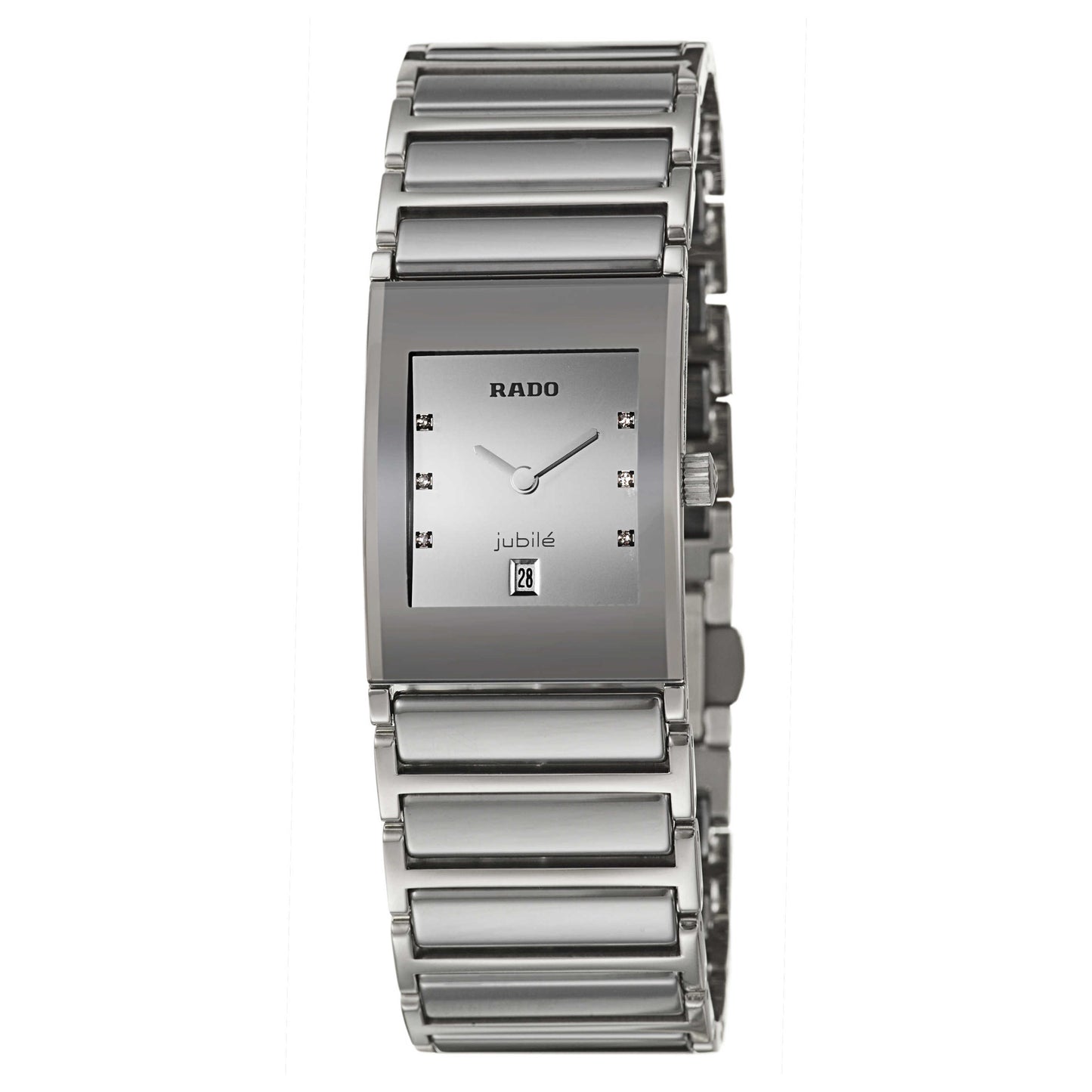 Front view of Rado Integral Women's Swiss Quartz (Battery-Powered) Watch R20746712