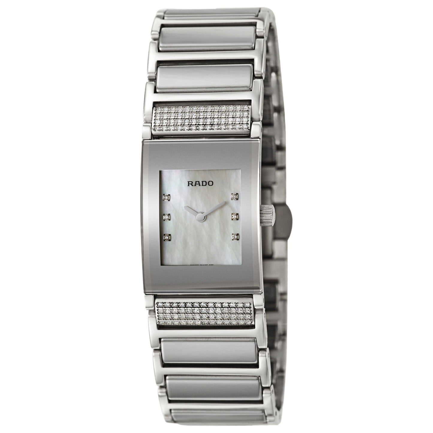 Front view of Rado Integral Women's Swiss Quartz (Battery-Powered) Watch R20747909