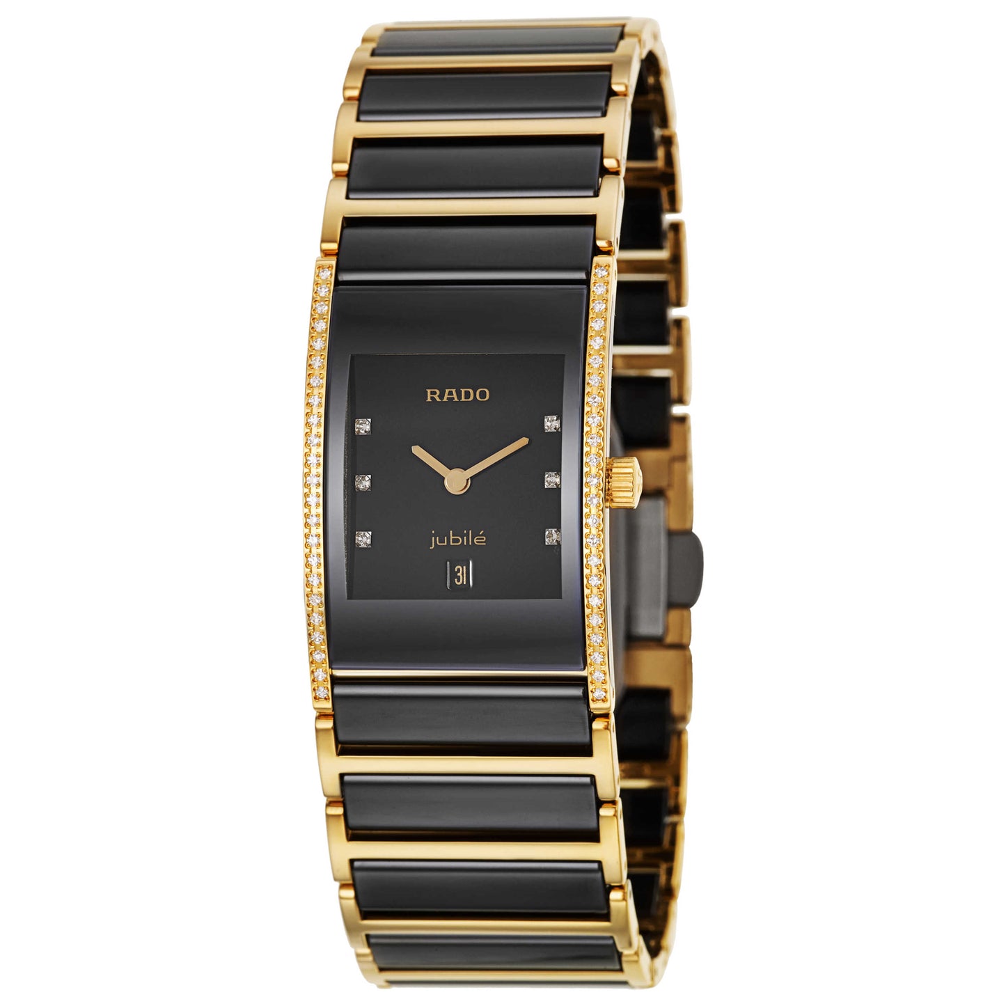 Front view of Rado Integral Women's Swiss Quartz (Battery-Powered) Watch R20752752