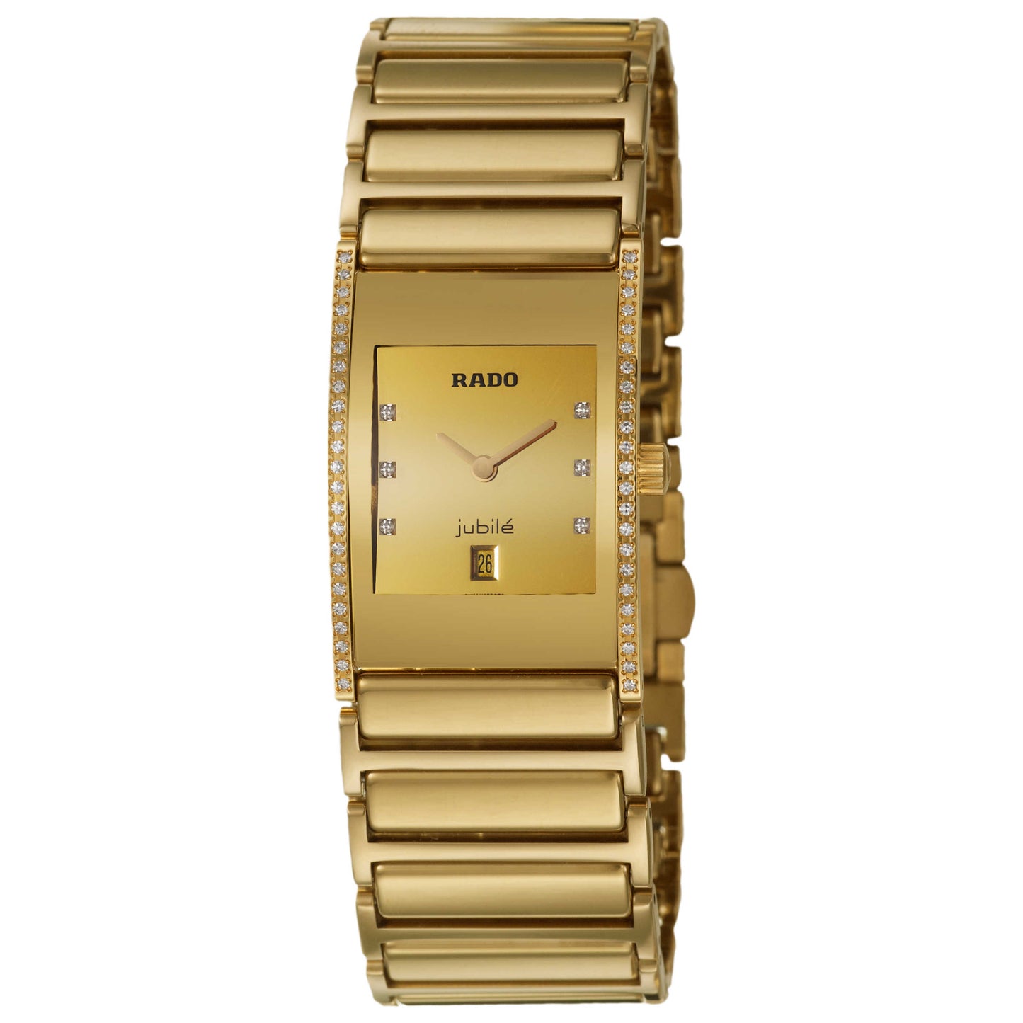Front view of Rado Integral Women's Swiss Quartz (Battery-Powered) Watch R20782732