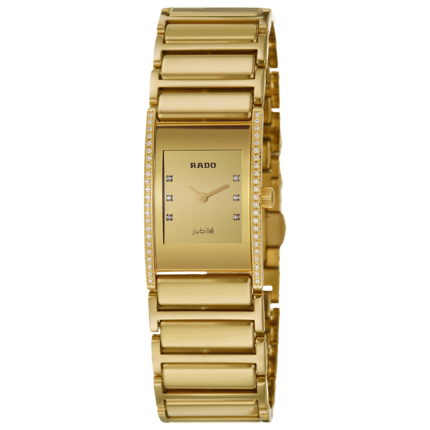 Front view of Rado Integral Women's Swiss Quartz (Battery-Powered) Watch R20783732