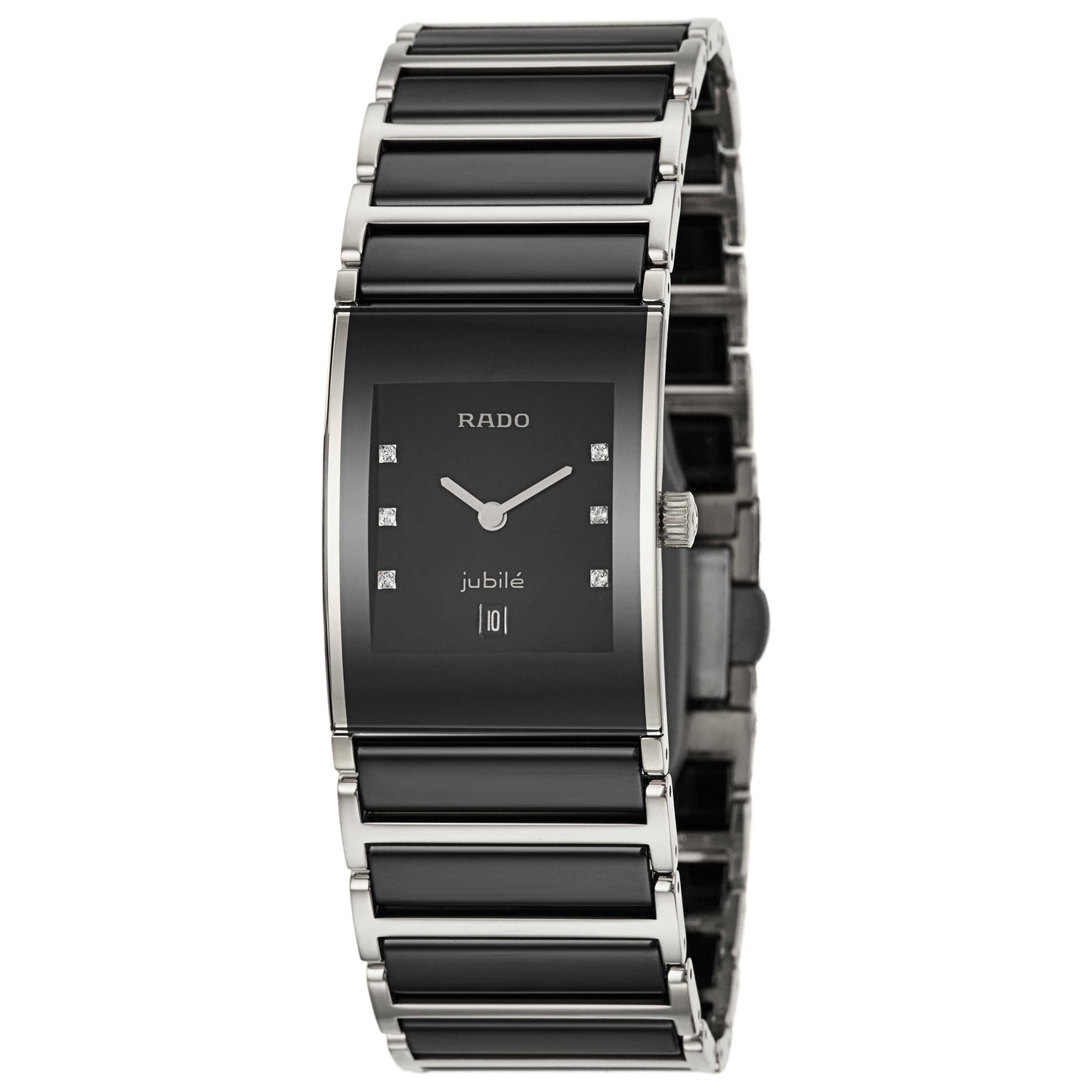 Front view of Rado Integral Women's Swiss Quartz (Battery-Powered) Watch R20785752