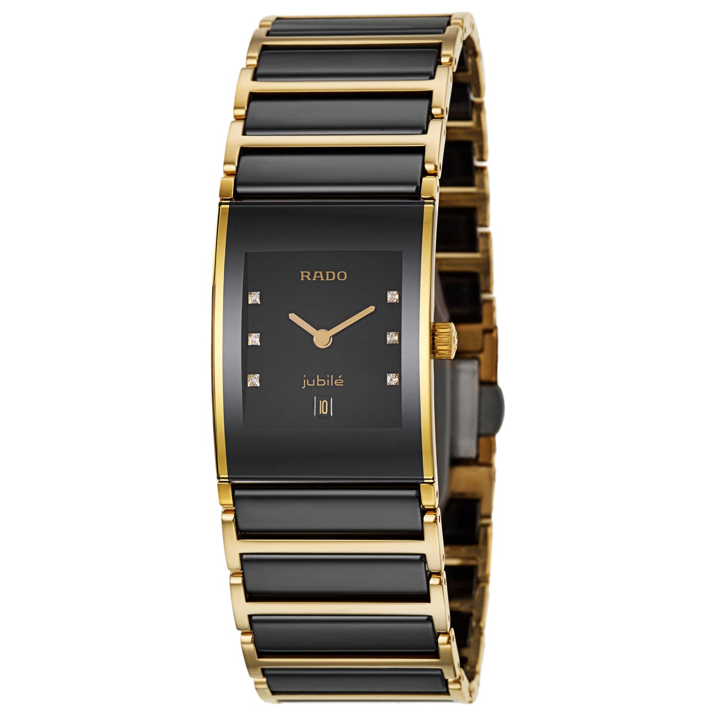 Front view of Rado Integral Women's Swiss Quartz (Battery-Powered) Watch R20788752