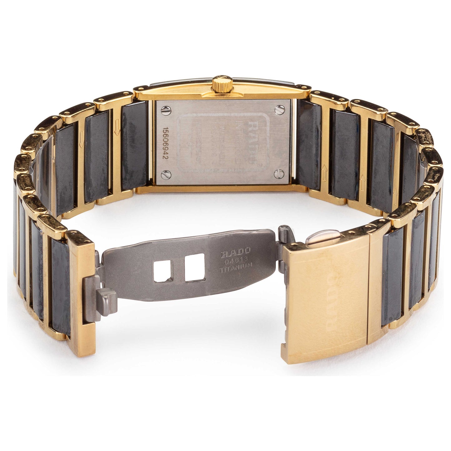 Back view of Rado Integral Women's Quartz Watch R20789752