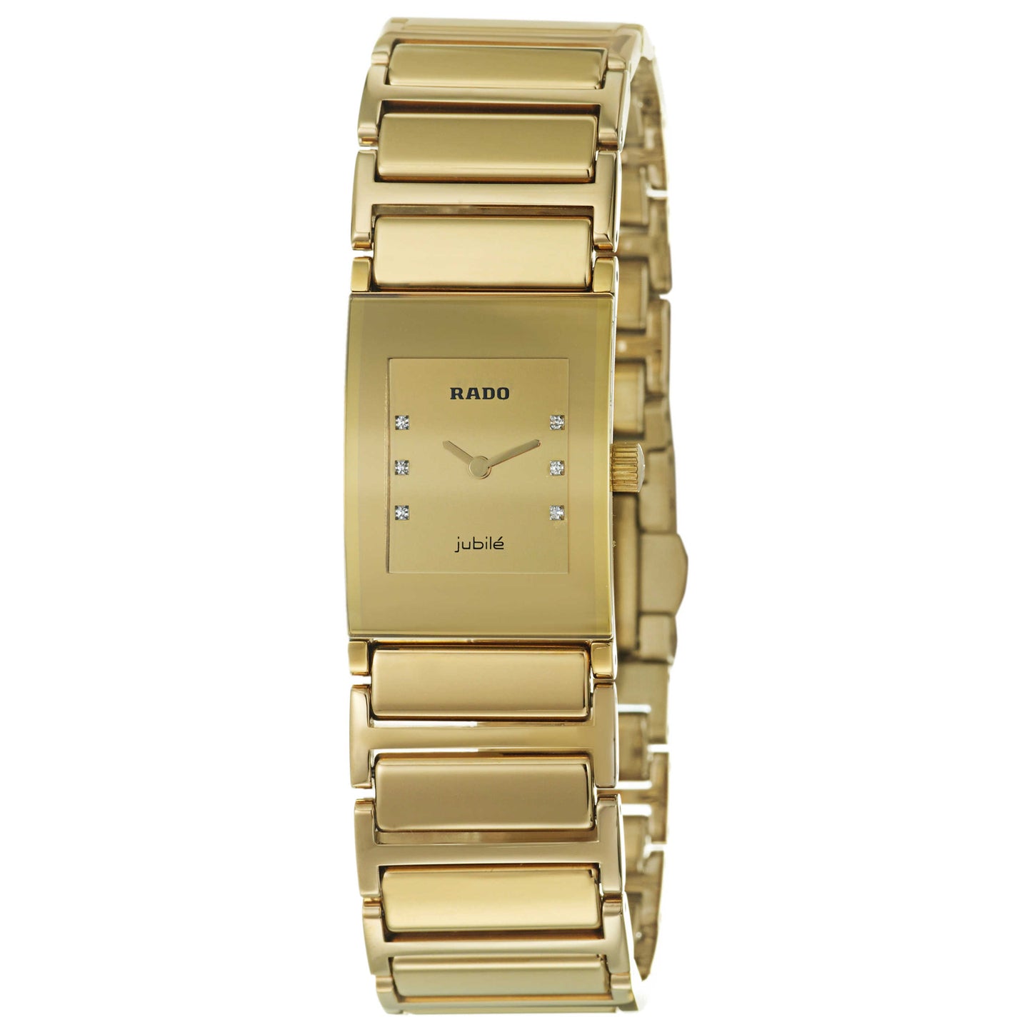 Front view of Rado Integral Women's Swiss Quartz (Battery-Powered) Watch R20792732