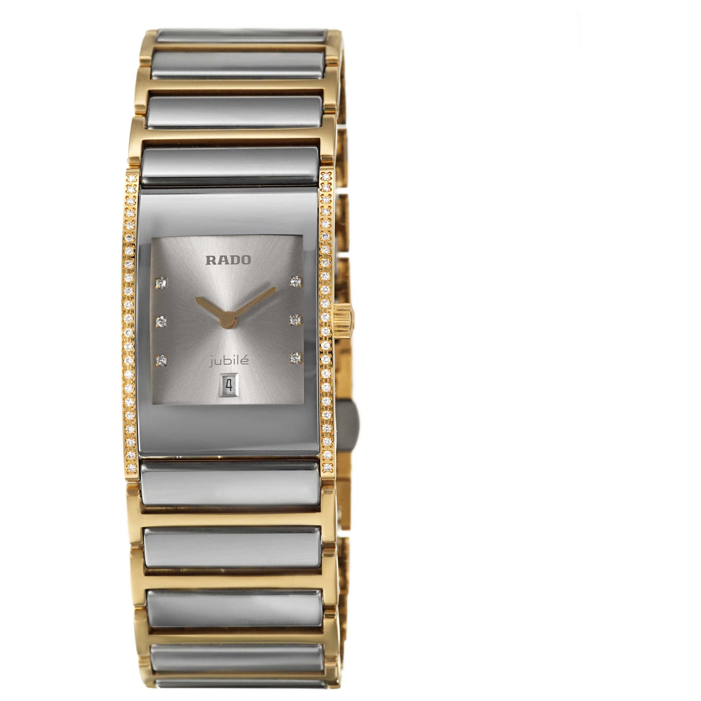 Front view of Rado Integral Women's Swiss Quartz (Battery-Powered) Watch R20794702