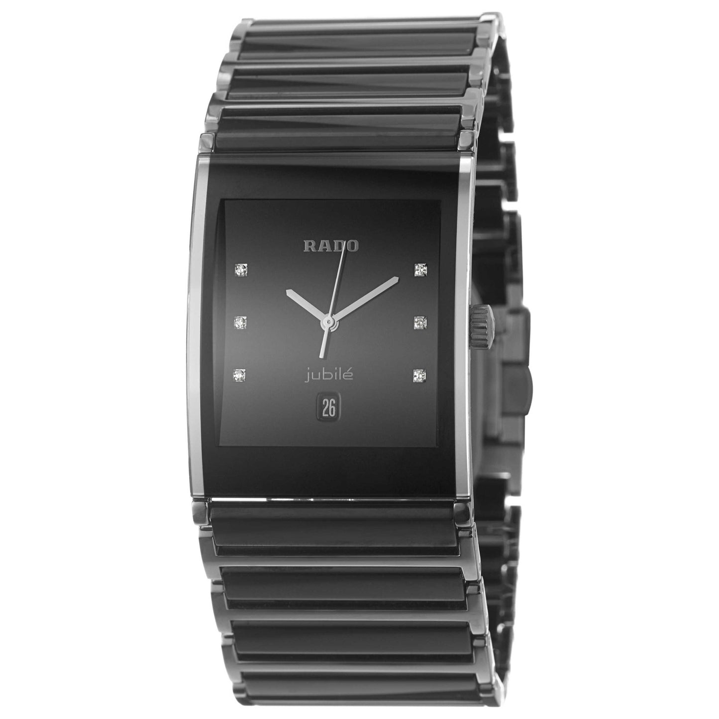 Front view of Rado Integral Men's Swiss Quartz (Battery-Powered) Watch R20861752