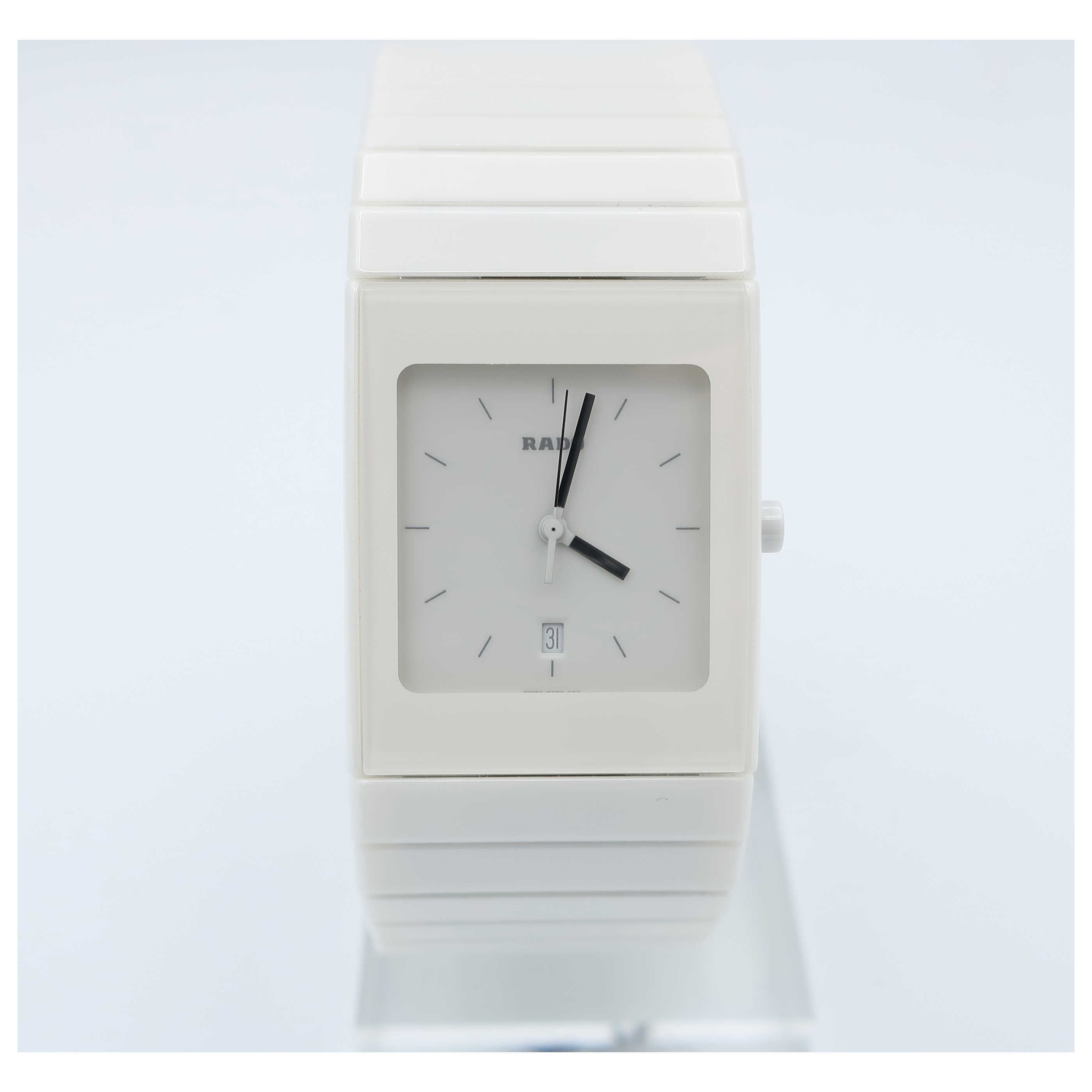 腕時計 Rado Push Type Quartz Centrix Automatic Diamonds Stainless Steel Watch R30031742 | Rado