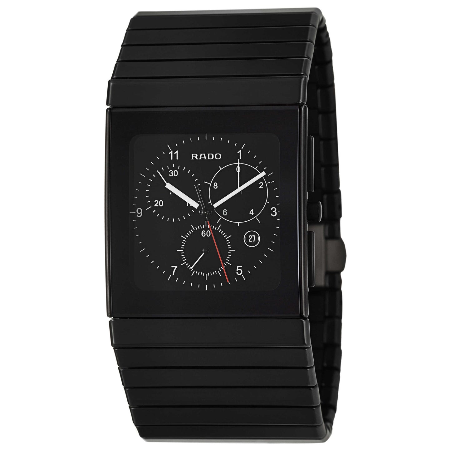 Front view of Rado Ceramica Men's Quartz Watch R21715162