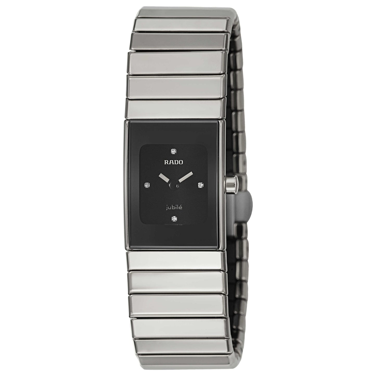 Front view of Rado Ceramica Women's Quartz Watch R21827752