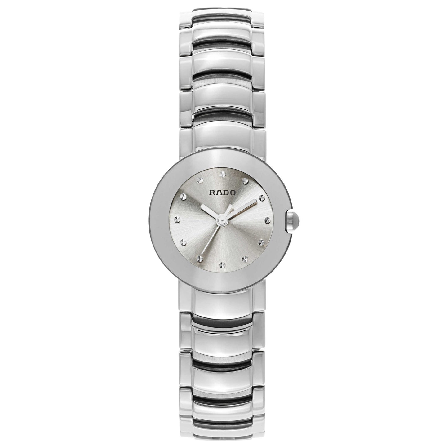 Front view of Rado Coupole Women's Swiss Quartz (Battery-Powered) Watch R22549103