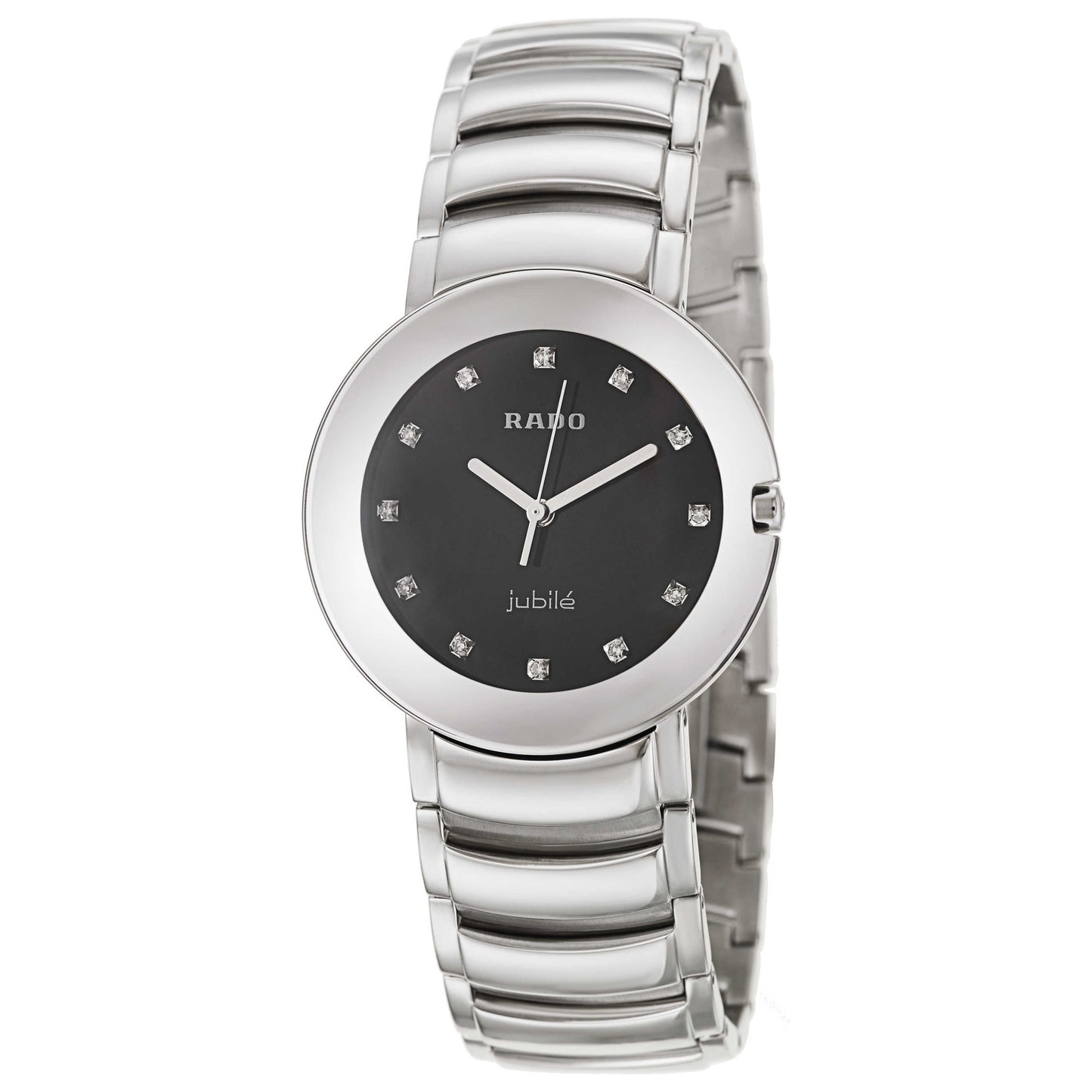 Front view of Rado Coupole Men's Swiss Quartz (Battery-Powered) Watch R22625723