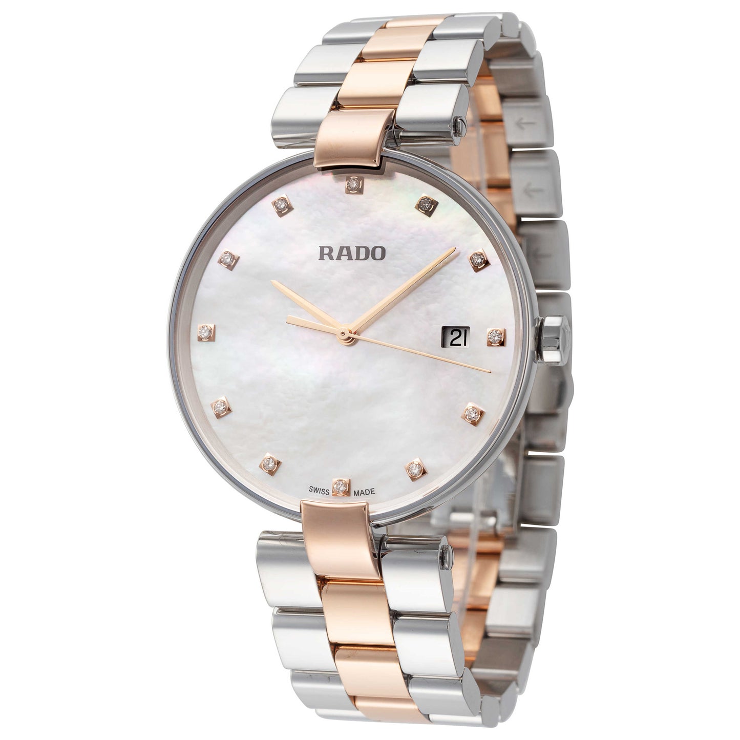 Front view of Rado Coupole Women's Quartz Watch R22852923