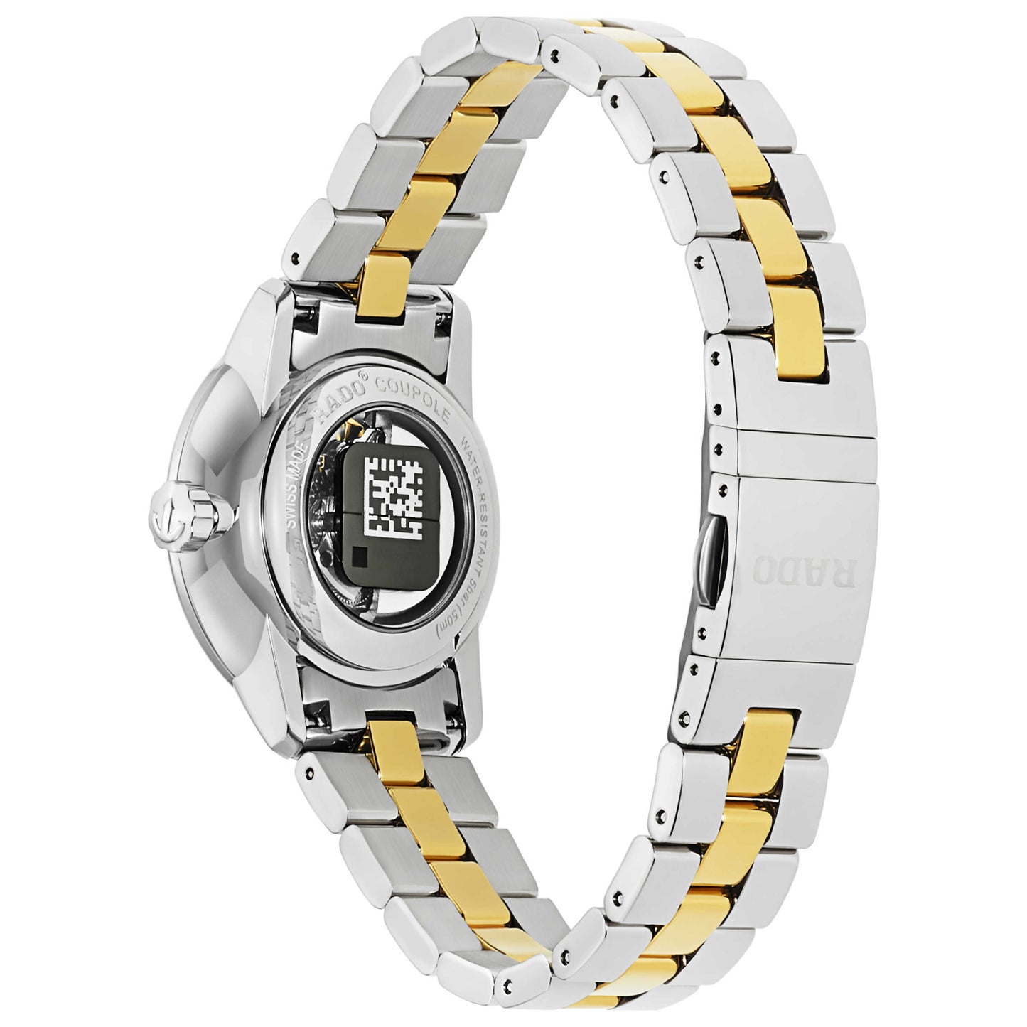 Back view of Rado Coupole Classic Women's Automatic Watch R22862712