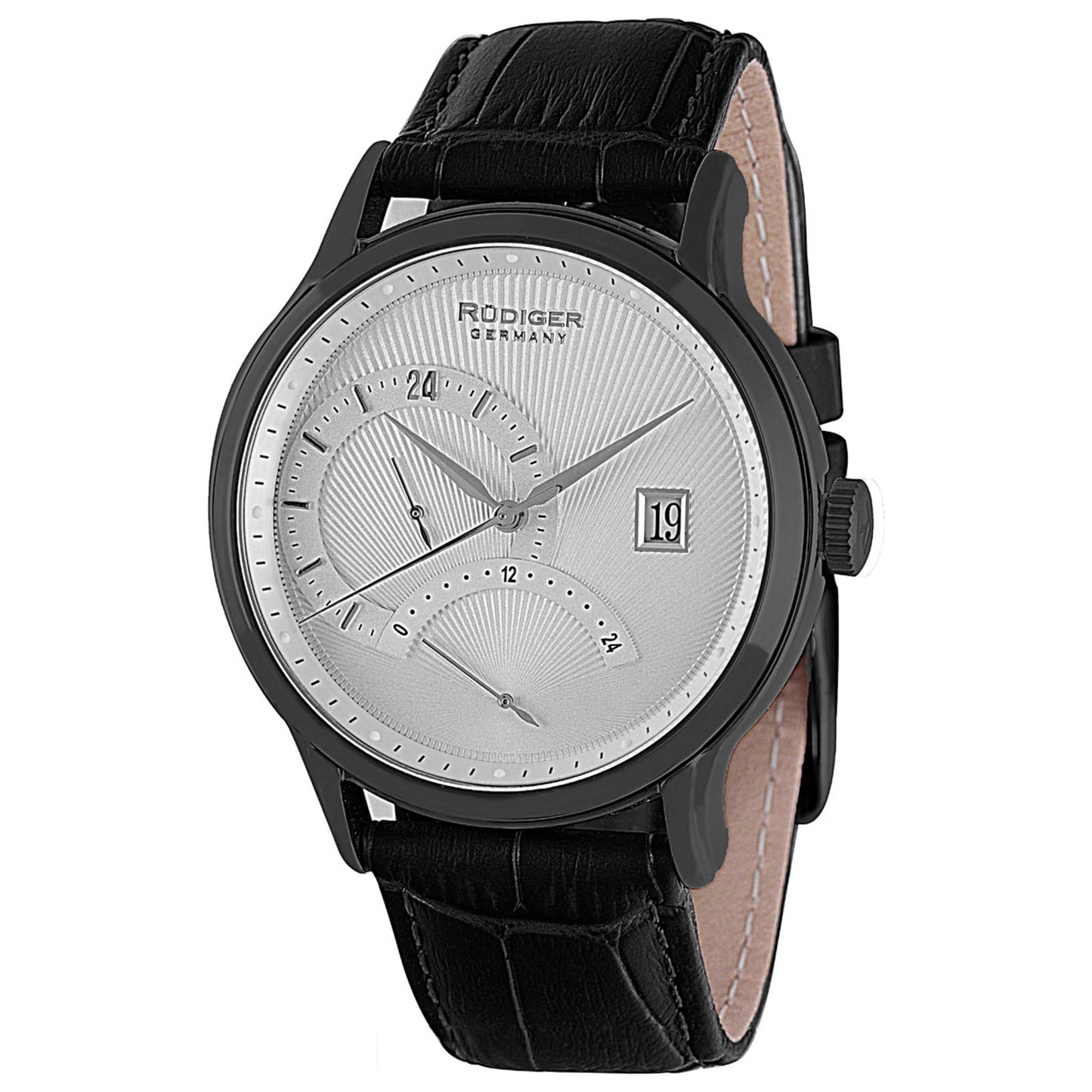 Front view of Rudiger Aachen Men's Quartz Watch R2700-13-007