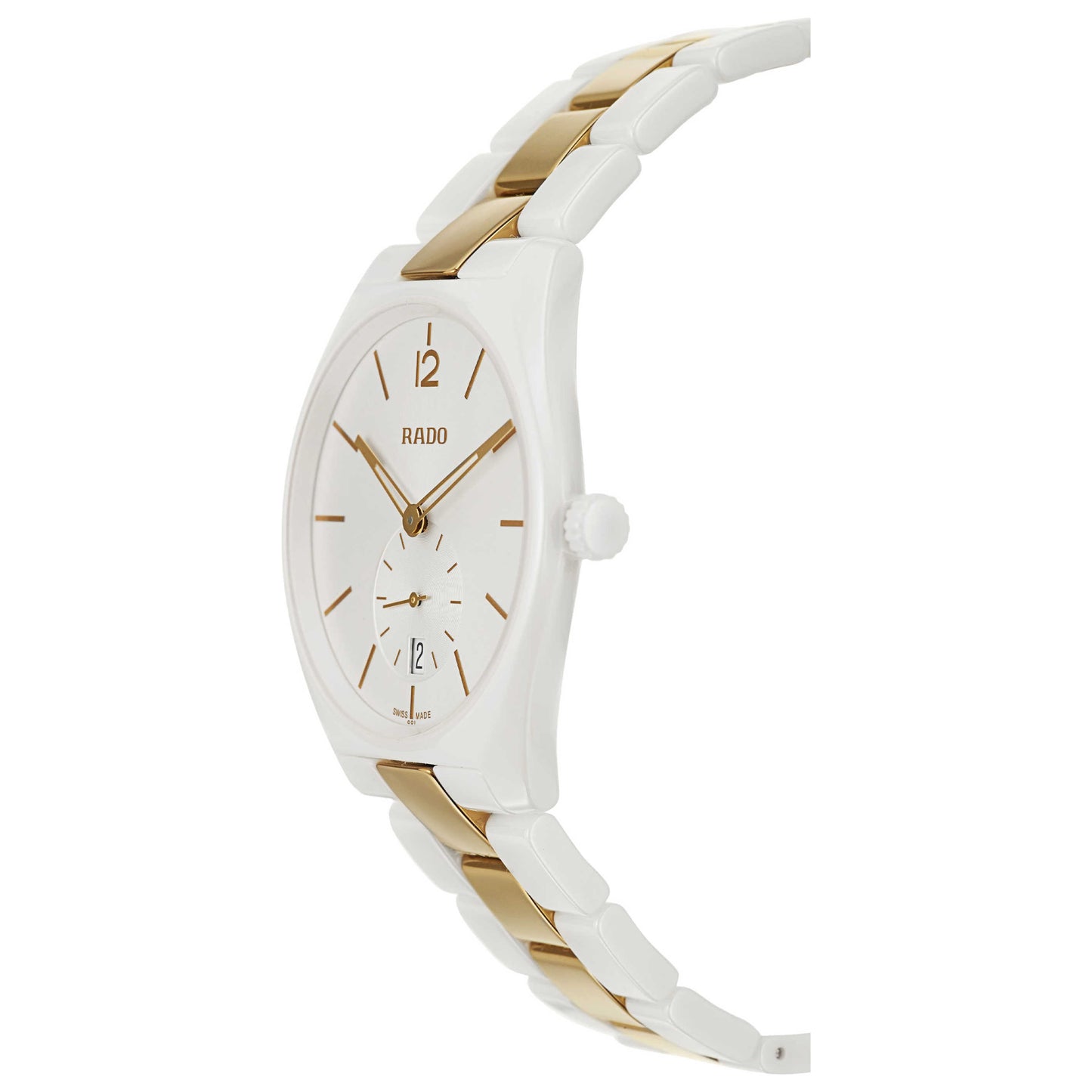 Rado True Specchio Men's Swiss Quartz (Battery-Powered) Watch R27082017 - Image #4