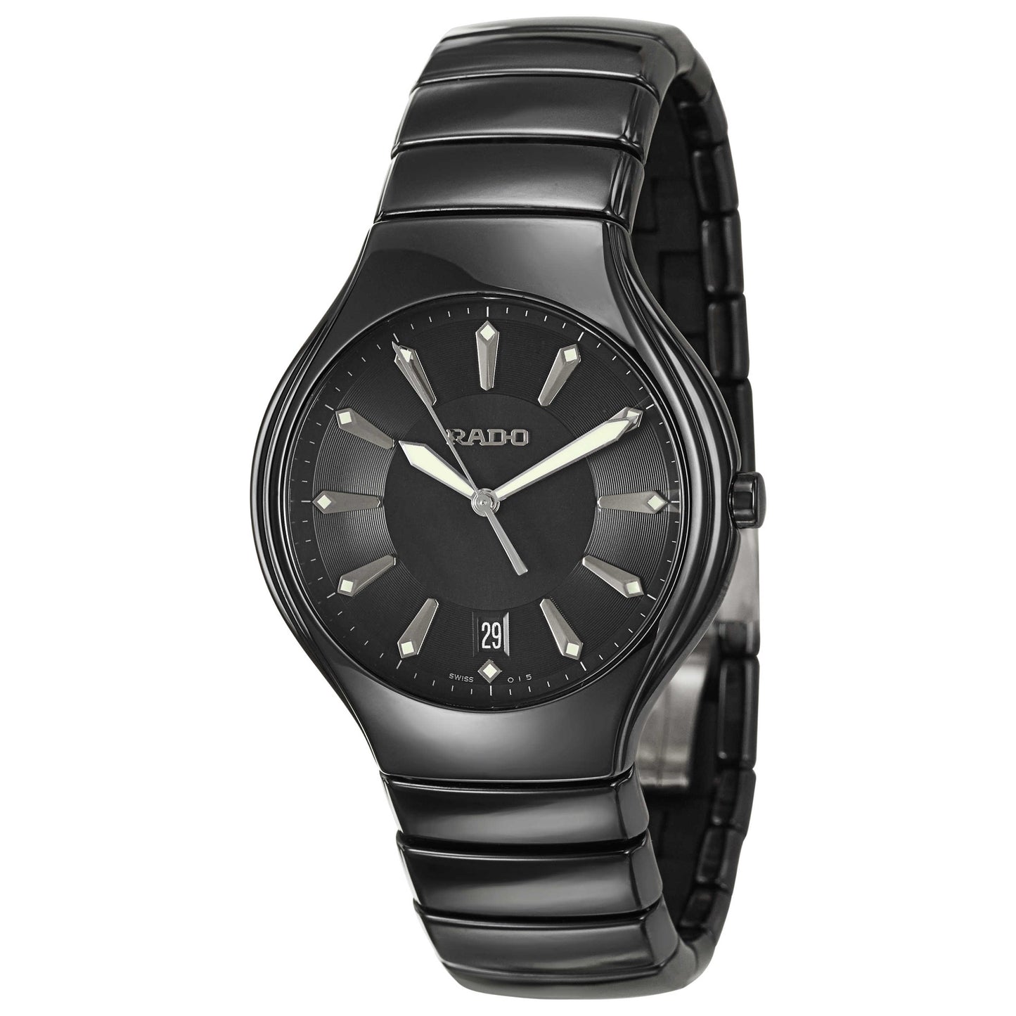 Front view of Rado Rado True Men's Swiss Quartz (Battery-Powered) Watch R27653152