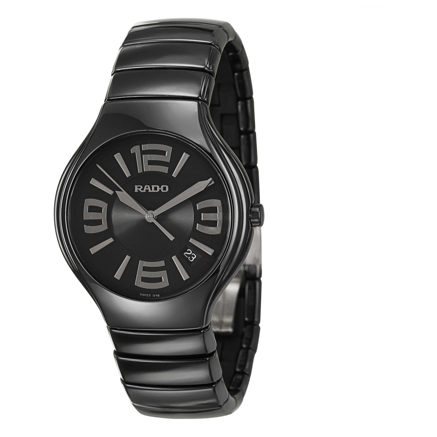 Front view of Rado Rado True Men's Swiss Quartz (Battery-Powered) Watch R27653162