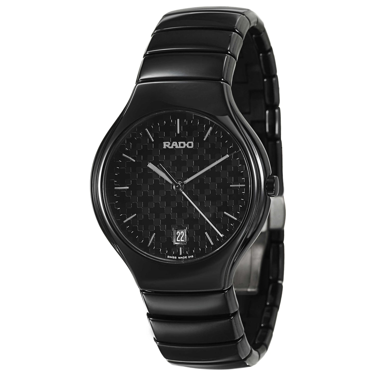 Front view of Rado Rado True Men's Swiss Quartz (Battery-Powered) Watch R27653182