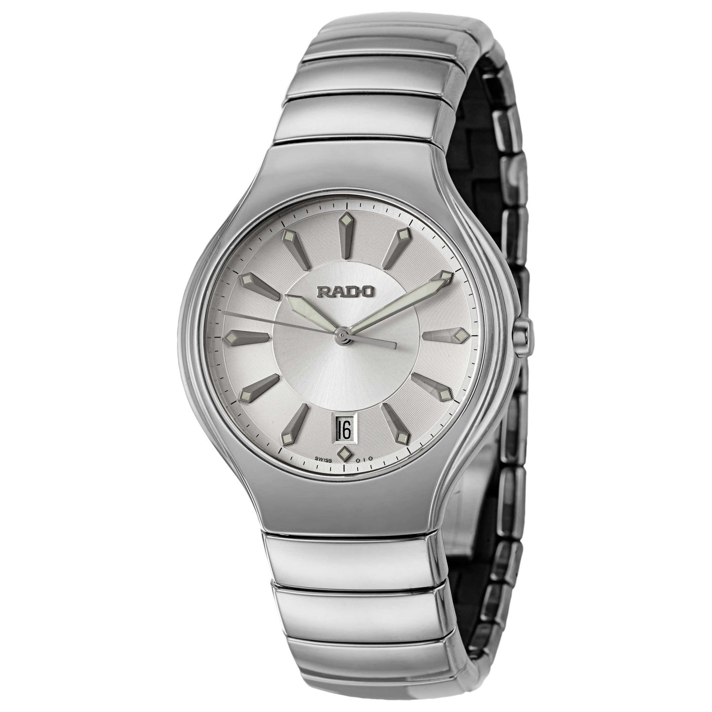 Front view of Rado Rado True Men's Swiss Quartz (Battery-Powered) Watch R27654102