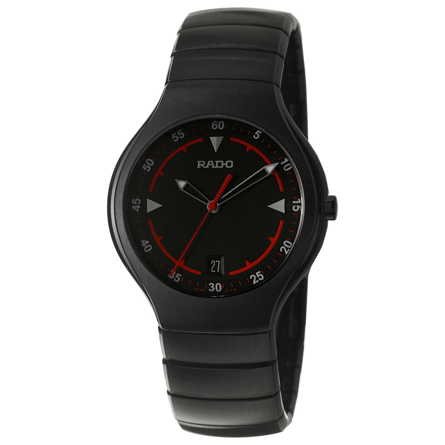 Front view of Rado Rado True Men's Swiss Quartz (Battery-Powered) Watch R27677152