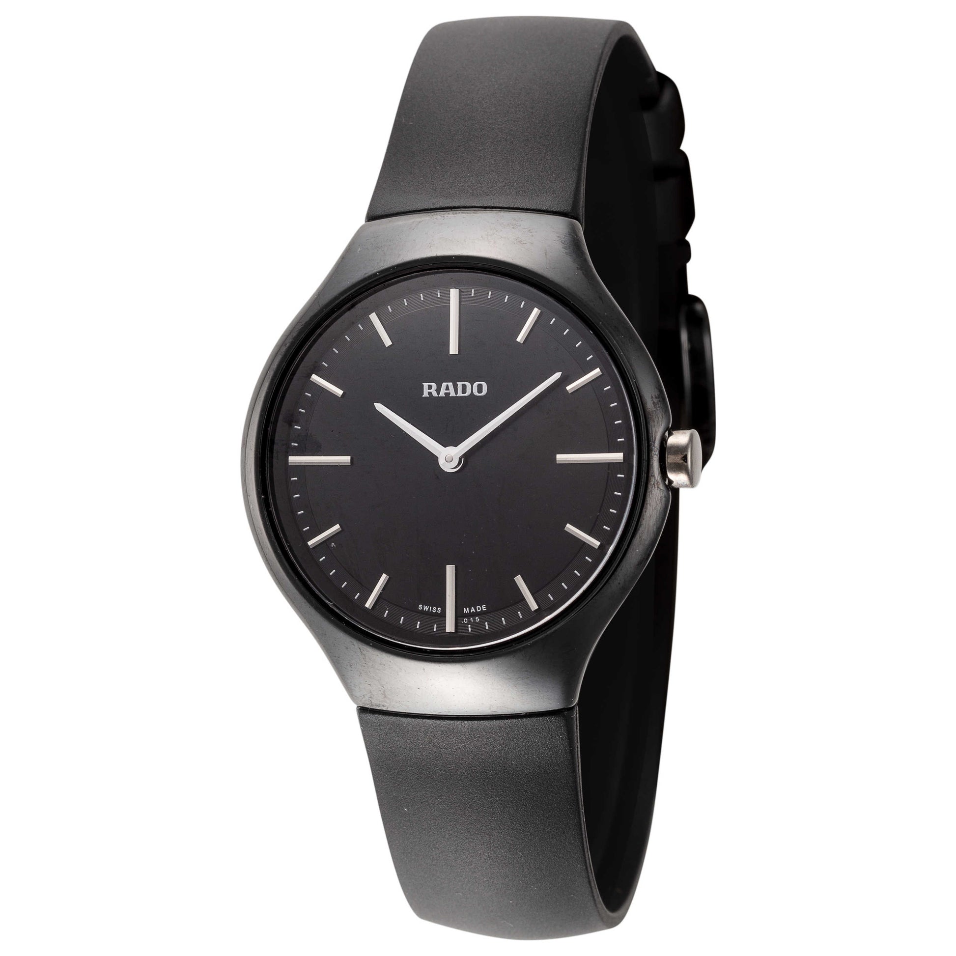 Front view of Rado True Thinline Women's Quartz Watch R27742156