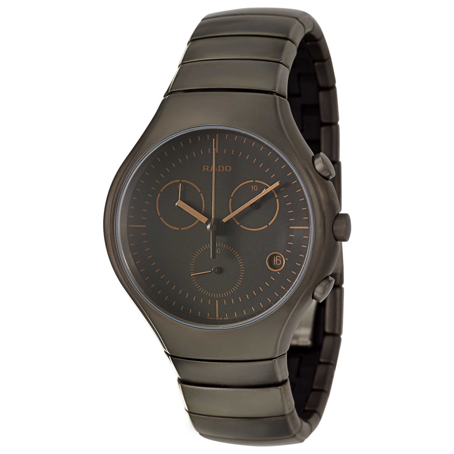 Front view of Rado Rado True Men's Quartz Watch R27897402