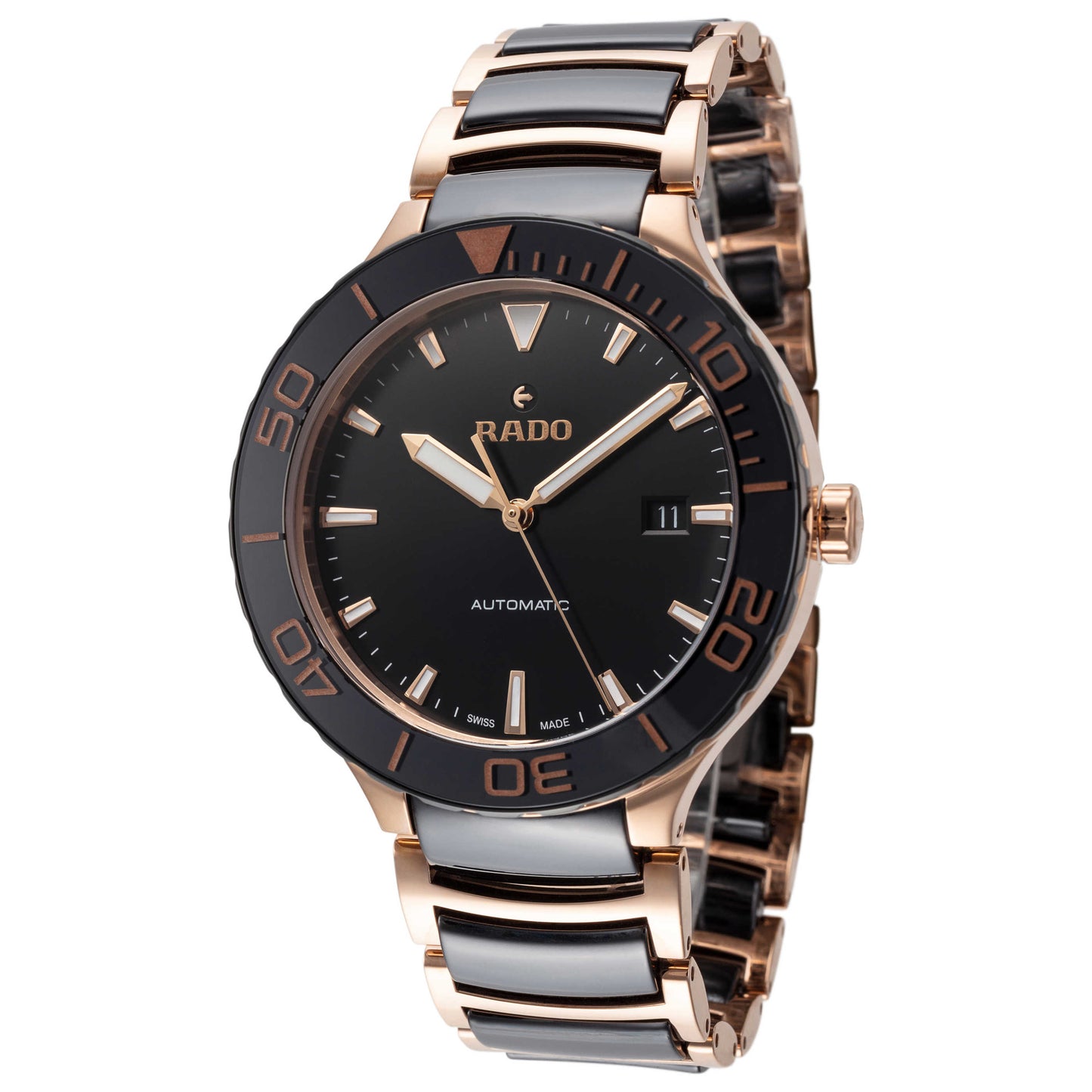 Front view of Rado Centrix Men's Automatic Watch R30001152
