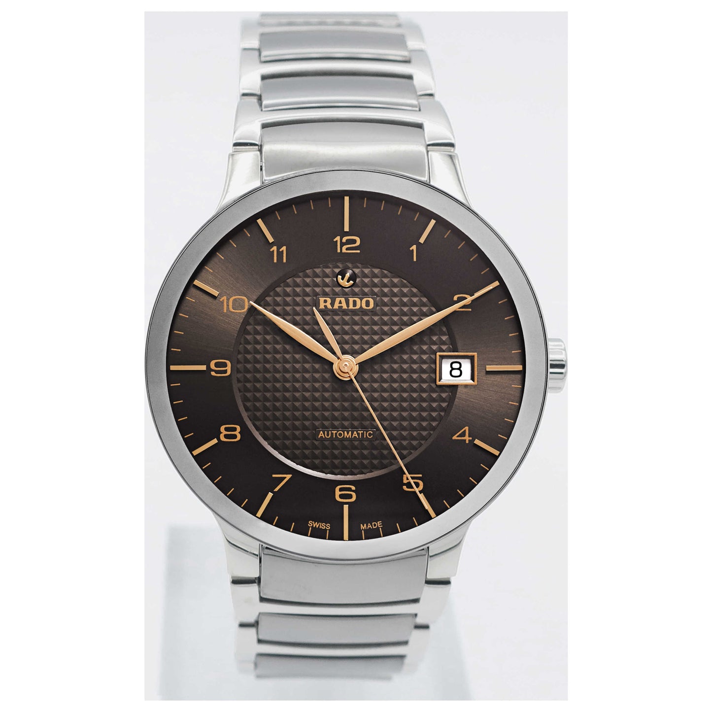 Front view of Rado Centrix Men's Automatic Watch R30939132-SD