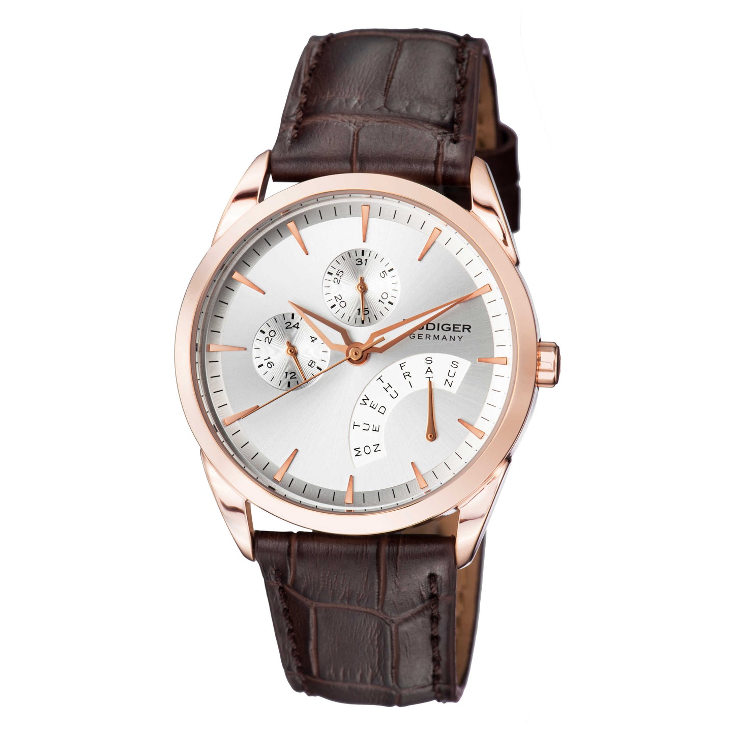 Front view of Rudiger Hamelin Men's Quartz Watch R3200-09-001