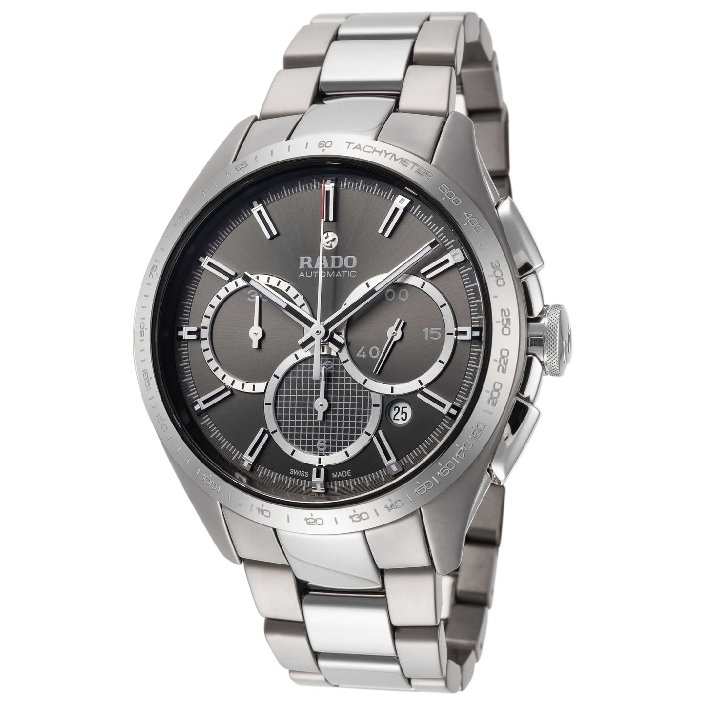 Front view of Rado HyperChrome Men's Automatic Watch R32024102