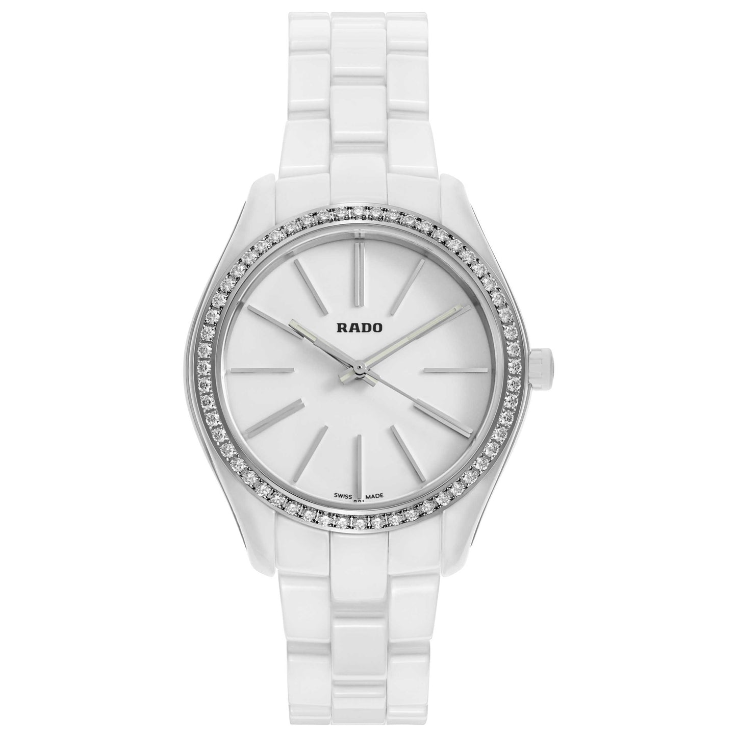 Front view of Rado HyperChrome Women's Swiss Quartz (Battery-Powered) Watch R32311012