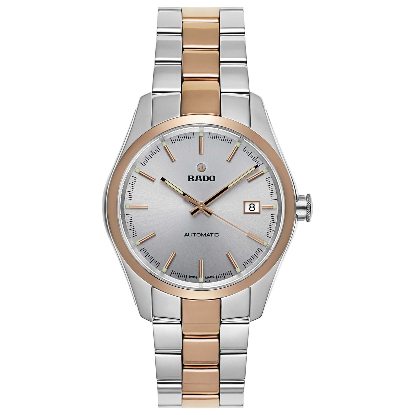 Front view of Rado HyperChrome Men's Automatic Watch R32980102