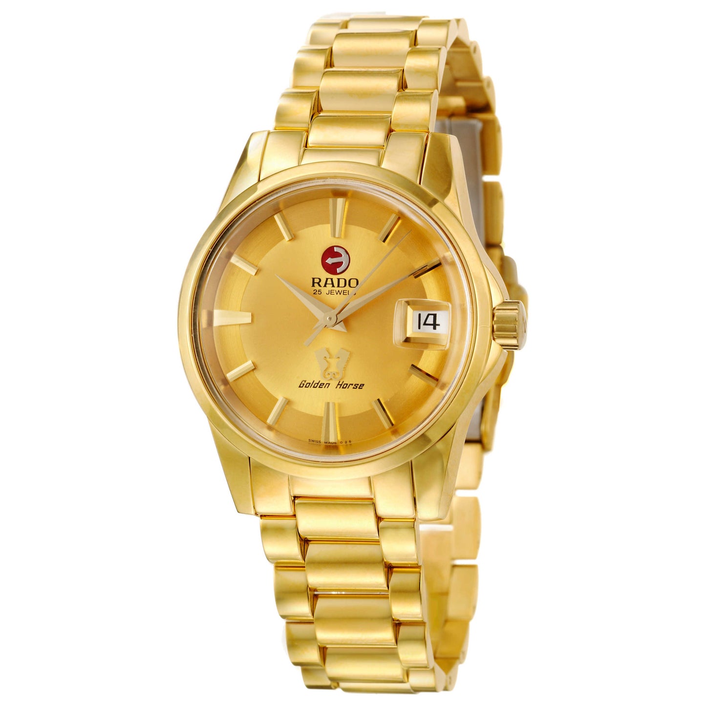 Front view of Rado Golden Horse Men's Automatic Watch R84848253