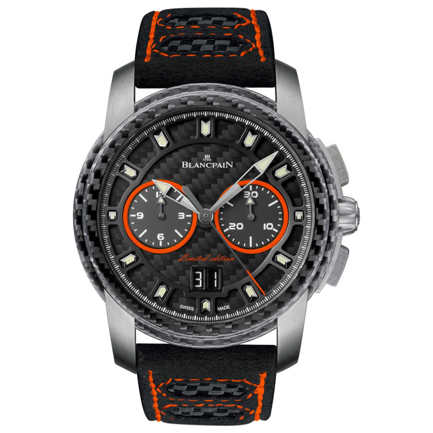 Front view of Blancpain L-Evolution Men's Automatic Watch R85F-1203-52B