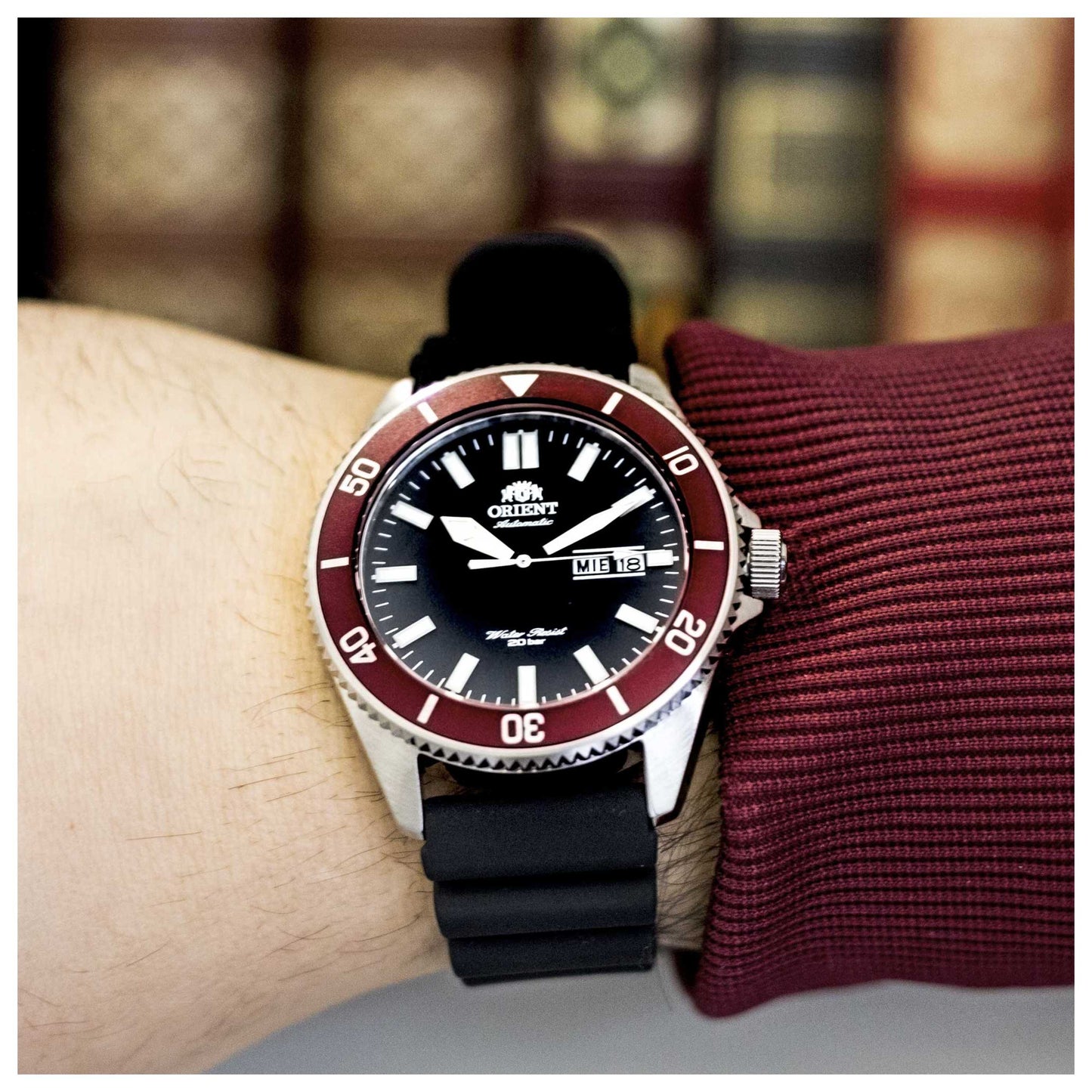 Orient Sport Kamasu Mako III Men's Automatic Watch RA-AA0011B19B - Image #5